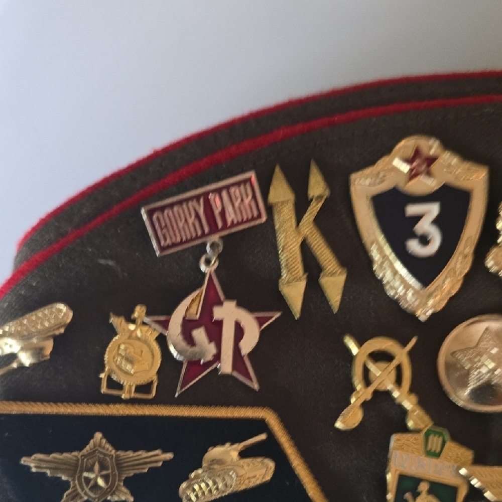 Military Badge Collection Cap - Picture 3 of 7